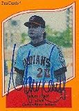 Mark Lewis, Canton-Akron Indians - Indians Affiliate Autographed Card