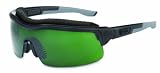 Uvex SX0308 ExtremePro Safety Eyewear Shade 5.0 Infra-Dura Supra-Dura Hardcoat Lens, Black/Gray Frame