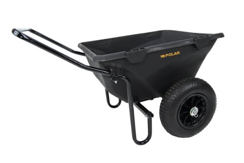 Polar Trailer 8449 7 Cubic Feet Heavy-Duty Cub Cart, 50 by 28 by 29-Inch