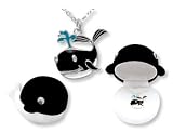 Whale Crystal Necklace in Whale Gift Box!