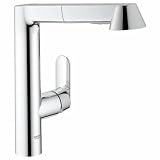 Grohe 32176000 K7 Einhand Sp&uuml;ltischbatterie / Einlochmontage / mit herausziehbarer Sp&uuml;lbrause