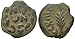 Judaea, Porcius Festus, Roman Procurator under Nero, 59 - 62 A.D.; Bronze Prutah