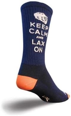SockGuy Crew 8in LAX On Padded Lacrosse Socks