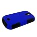 Aimo Wireless Progressive Hybrid Gummy Mesh Defense Case for Samsung Galaxy Light T399 - Retail Packaging - Black/Blue