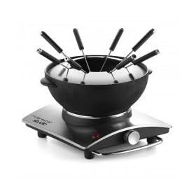 Riviera & Bar - QC 040 A - R�chaud Electrique - 1000 W + Fondue - 8 Personnes