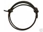 Mens Brown Adjustable 3.0mm Thick Leather Cord Surf Bracelet or Anklet