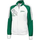 adidas Boston Celtics Ladies White Court Series Track Jacket