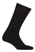 Diabetic Socks |Mens Black Crew Socks 3 Pack