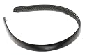 L. Erickson 1/2" Ultra Comfort Shine Headband - Black Matte