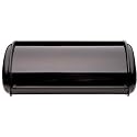 Polder 210201-95 Deluxe Steel Bread Box, Black