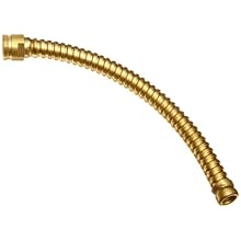 Justrite 08930 8" Brass Flex Faucet Extension
