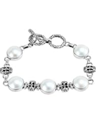 Mabé Cultured Pearl Bracelet Sterling Silver 650138