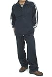 HIBIKI ジャージ 上下セット トリコット フルzip ライン デザイン（NAVY×WHITE）