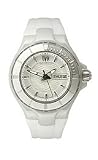 TechnoMarine Cruise Ceramic Silicone Strap White Dial Women's watch #110022