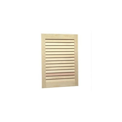 Jensen 609 Basic Louver Unfinished Wood Single Recessed Medicine RaRahenHorach