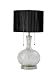 Croscill Crackle Mercury Lamp Silver Image