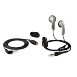 Sennheiser MX 760 Silver Earbuds with 39' Extension Cable (Silver)