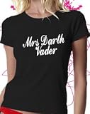 Mrs Darth Vader Star Wars T-shirt by Dead Fresh