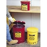 Justrite 09100 Oily Waste Can 6 Gallon