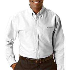 Buy Bill Blass Premium Adult Silicone-Washed Oxford - White by A&E Designs