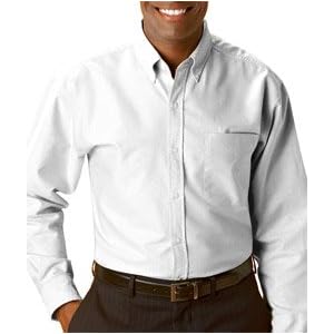 Buy Bill Blass Premium Adult Silicone-Washed Oxford - White by A&E Designs