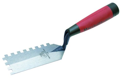 MARSHALLTOWN The Premier Line 52SND 5-Inch by 2-Inch Square Notched Margin Trowel