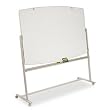 GBC-COMMERCIAL & CONSUMER GRP / QRT3640TE / Reversible Mobile Presentation Easel, Dry-Erase, 72 x 48, White/Neutral / Sold as 1 EA