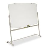 Quartet 3640TE Quartet Reversible Mobile Presentation Easel, Dry-Erase, 72 x 48, White/Neutral