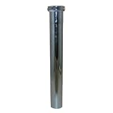 Buy Lasco 03-2577 1-1 2-Inch Diameter by 12-Inch Chrome Plated Brass 22 Gauge Slip... by Lasco