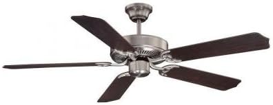 Illumine CLI-SH0225277 Rockies 52 in. Satin Nickel Indoor Wall Fan