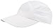 Juniper Taslon UV Cap with Removable Flap, One Size, White