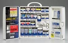 Large Smart Compliance General Workplace First Aid Cabinet with pain relief medication