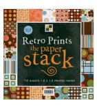 Paper Stack 12"x12" 72/Pad-Retro