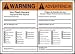 WARNING ARC FLASH HAZARD APPROPRIATE PPE REQUIRED FLASH PROTECTION(BILINGUA