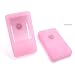 Microsoft Zune FlexiSkin - The Soft Low-Profile Case (Coral Pink (with clip))