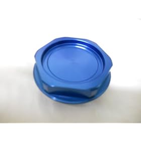 Racing Toyota Aluminum Oil Cap New (Blue)