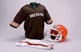 Cleveland Browns NFL Youth Helmet and Uniform Set by Franklin - Medium