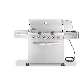 Weber Summit S-620 NG Gas Grill - Stainless Steel