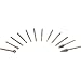 PFERD 9 Piece Fine Cut Bur Set # 2 With 1/8" Shank