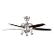 Wesley Click-In Ceiling Fan Nickel (52")