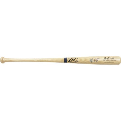 Geovany Soto Chicago Cubs Autographed Rawlings Black Big Stick Bat w/ Inscription 