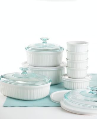 Corningware French White 15-Piece Set