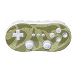 Retro Camo Design Nintendo Wii Classic Controller Protector Skin Decal Sticker