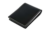 K17 RHODIA メモカバー（ブラック／ステッチ　生成り）
