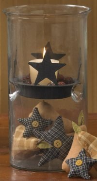 12 Glass Candle Cylinder