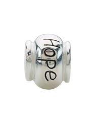 Kera Sterling Silver Hope Expression Bead