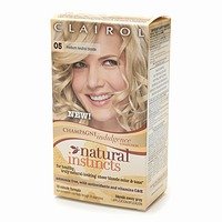 Clairol Natural Instincts Hair Color, 05 Champagne On Ice, Medium Neutral Blonde (3 Pack)