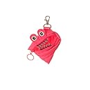 ZIPIT Grillz Mini Pouch Coin Purse, Pink, 3.74"x0.6"x3.14" / 9.5x1.5x8cm (ZPTM-GR-DY)
