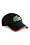 Men's Pique Contrast Tipped Oversized Croc Logo Cap