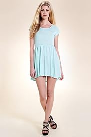 Limited Collection Cotton Rich Plain Jersey Dress